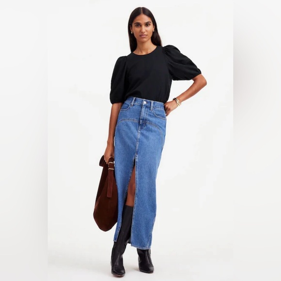Madewell Tops - Madewell Puff-Sleeve Tee
